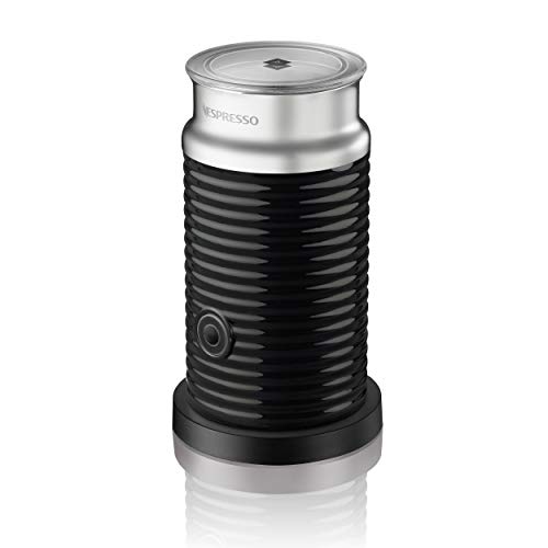 NESPRESSO Aeroccino 3 Milchaufschäumer, Elektrischer Milchaufschäumer für 120 ml cremigen Milchschaum und 240 ml heiße Milch, Schwarz von Nespresso