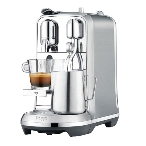 Nespresso Creatista Plus Kaffeemaschine von Sage, Kapsel-Espressomaschine, BNE800, gebürsteter Edelstahl Nespresso Creatista Plus Kaffeemaschine von Sage, Kapsel-Espressomaschine, BNE800, gebürsteter Edelstahl von Nespresso