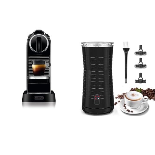 Nespresso De'Longhi EN167.B Citiz Kaffeekapselmaschine, mit Hochdruckpumpe & Milchaufschäumer Elektrisch, Morpilot 4 In 1 Milchschäumer, Automatisch Milk Frother von Nespresso