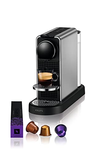 Nespresso Kaffeemaschine Krups Citiz Platinum Titan YY5077FD von Nespresso