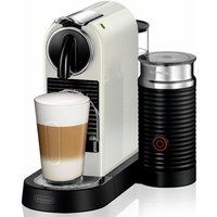 Nespresso Kapselmaschine "CITIZ EN 267.WAE von DeLonghi, White" inkl. Aeroccino Milchaufschäumer, Willkommenspaket mit 7 Kapseln von Nespresso