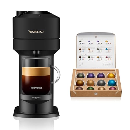 Nespresso Vertuo Next 11719 Kaffeemaschine von Magimix, Mattschwarz [Amazon Exclusive] von Nespresso