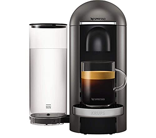 Nespresso Vertuo Plus Kaffeemaschine von Krups, Titan von Nespresso