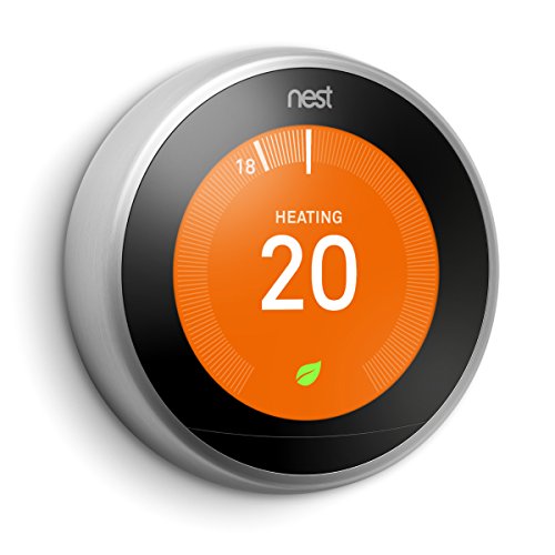 Google Nest Lernthermostat, 3. Generation, Edelstahl von Google