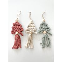 Urlaub Ornament Box, Set, Makramee Ornamente, Handgefertigte Baum Box Urlaub Ornament Box, Set, Makramee Ornamente, Handgefertigte Baum Box von NestedThread
