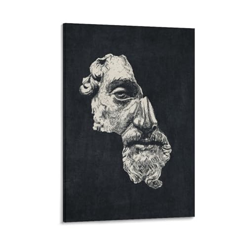 Nestemfo Marcus Aurelius Poster, Leinwand, Kunstdruck, Gemälde, Büro, Zuhause, Wanddekoration, 60 x 90 cm Nestemfo Marcus Aurelius Poster, Leinwand, Kunstdruck, Gemälde, Büro, Zuhause, Wanddekoration, 60 x 90 cm von Nestemfo