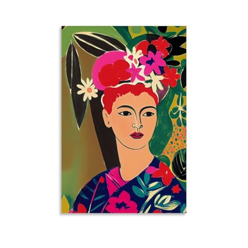 Nestemfo Pflanzenmädchen-Poster im Hochformat auf Leinwand, Kunst, Malerei, Büro, Zuhause, Wanddekoration, 20 x 30 cm Nestemfo Pflanzenmädchen-Poster im Hochformat auf Leinwand, Kunst, Malerei, Büro, Zuhause, Wanddekoration, 20 x 30 cm von Nestemfo
