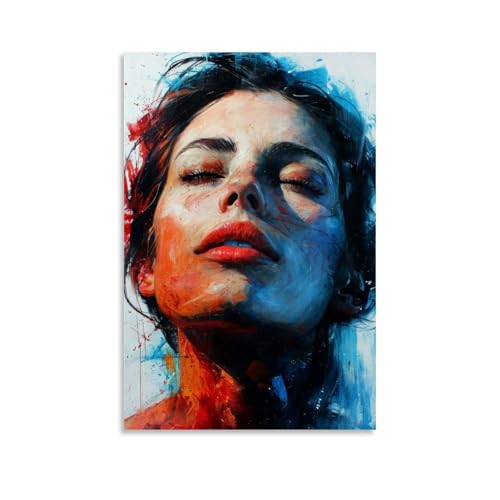Nestemfo Poster "Portrait of A Woman", Leinwandkunst, Gemälde, Büro, Zuhause, Wanddekoration, 40 x 60 cm Nestemfo Poster "Portrait of A Woman", Leinwandkunst, Gemälde, Büro, Zuhause, Wanddekoration, 40 x 60 cm von Nestemfo