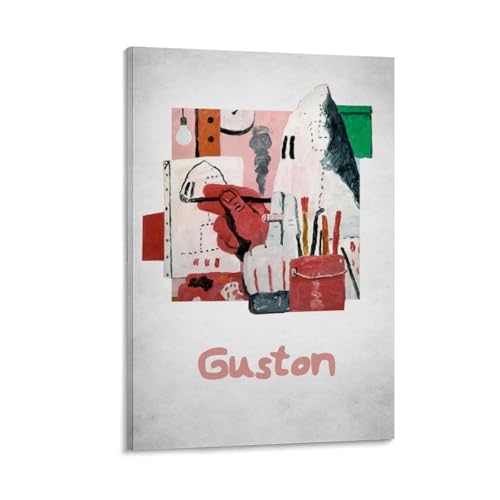 Nestemfo Poster auf Leinwand, Motiv: Philip Guston, Gemälde, Büro, Zuhause, Wanddekoration, 50 x 75 cm Nestemfo Poster auf Leinwand, Motiv: Philip Guston, Gemälde, Büro, Zuhause, Wanddekoration, 50 x 75 cm von Nestemfo