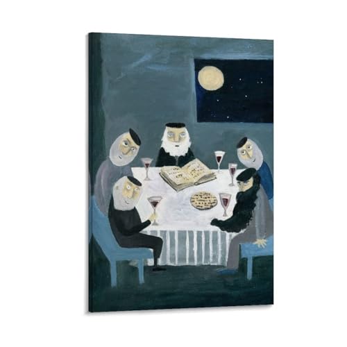 Nestemfo Poster mit Passover auf Leinwand, Kunstmalerei, Büro, Zuhause, Wanddekoration, 60 x 90 cm Nestemfo Poster mit Passover auf Leinwand, Kunstmalerei, Büro, Zuhause, Wanddekoration, 60 x 90 cm von Nestemfo