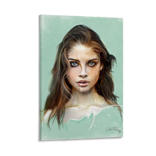 Nestemfo Poster mit Sirenen-Motiv, Leinwand-Kunst, Gemälde, Büro, Zuhause, Wanddekoration, 20 x 30 cm Nestemfo Poster mit Sirenen-Motiv, Leinwand-Kunst, Gemälde, Büro, Zuhause, Wanddekoration, 20 x 30 cm von Nestemfo