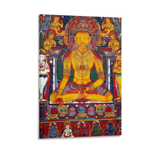 Nestemfo Ratnasambhava Buddhistisches Kunstposter auf Leinwand, Kunst, Gemälde, Büro, Zuhause, Wanddekoration, 30 x 45 cm Nestemfo Ratnasambhava Buddhistisches Kunstposter auf Leinwand, Kunst, Gemälde, Büro, Zuhause, Wanddekoration, 30 x 45 cm von Nestemfo