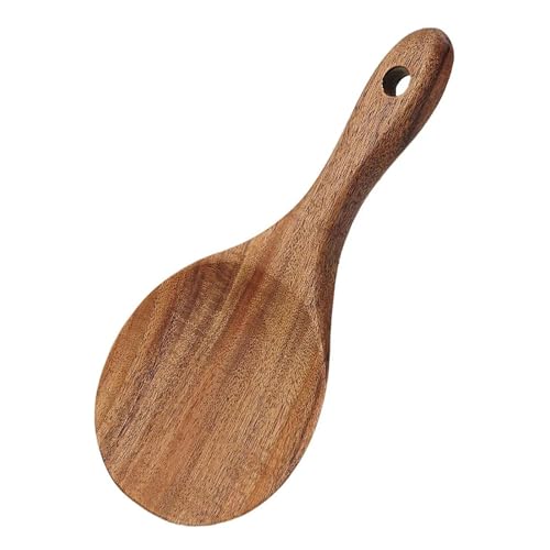 Reislöffel aus Holz, antihaftbeschichtet, hitzebeständig, Servierlöffel, Küche, vielseitiger Kochlöffel, Reisspatel, Kochgeschirr von Nesthetics