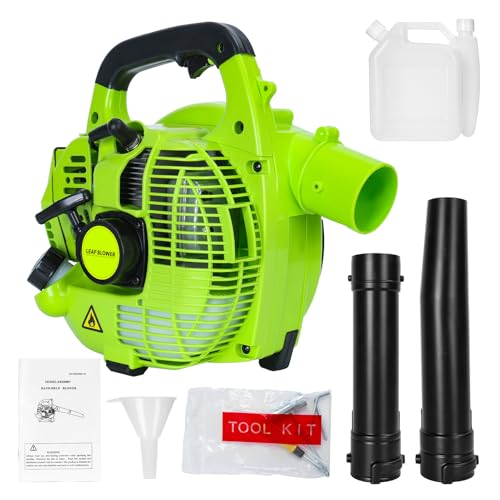 Gas Leaf Blower – 26cc 2-Takt Handgerät, 180 MPH, 380 CFM – Leaf Blower Gas Powered für Rasenpflege, Laubentfernung, Einfahrten und leichten Schneeeinsatz – Ergonomischer Gas Blower von Nestivora