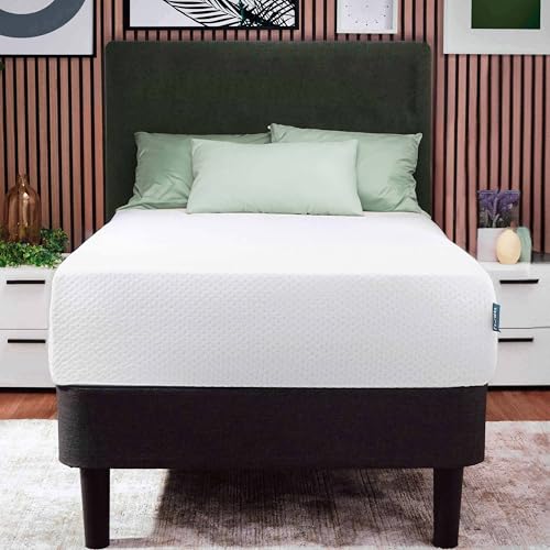Nestl Green Tea Doppelmatratze 20,3 cm – kühlende Graphit-Memory-Schaum-Doppelmatratze für Kinder, glasfaserfreie Doppelbett-Matratze in einer Box, druckentlastendes stützendes Bett in einer Box von Nestl
