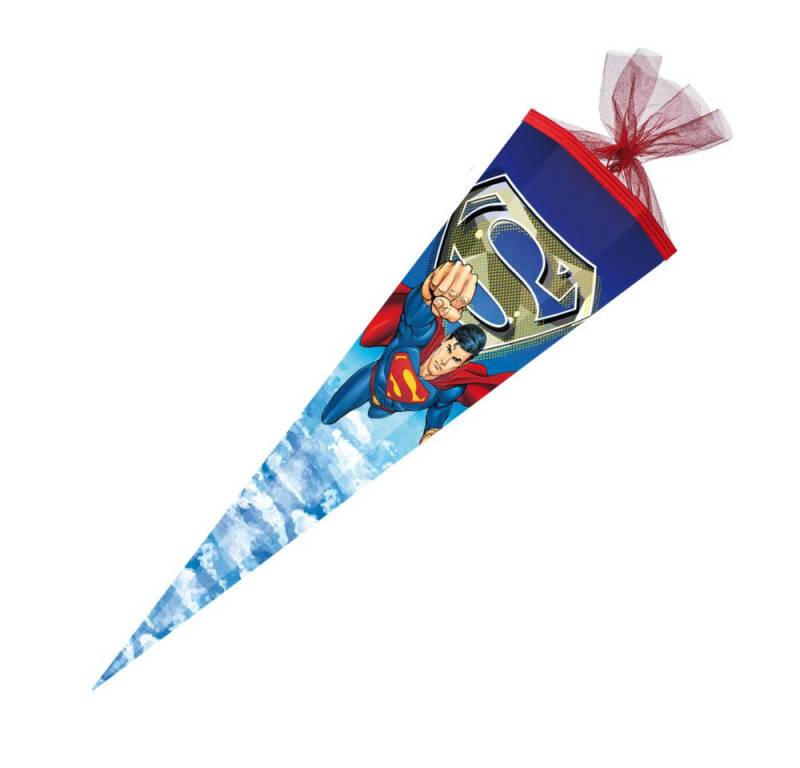 Nestler Windspiel Nestler Schultüte DC Superman eckig mit Tüllverschluss 85cm Nestler Windspiel Nestler Schultüte DC Superman eckig mit Tüllverschluss 85cm von Nestler