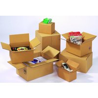 Nestler Wellpapp-Faltkartons 1-wellig braun 15,0 x 10,0 x 10,0 cm von Nestler
