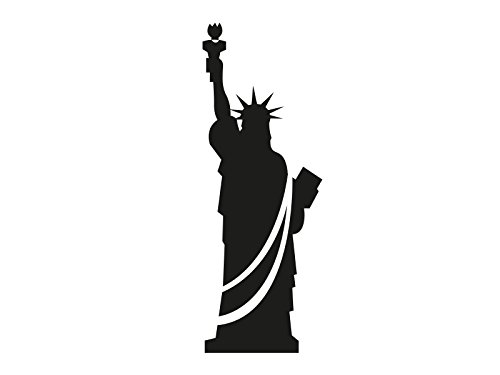 Plott Aufkleber Freiheitsstatue Statue Liberty America USA Sticker NYC NEU von NetSpares