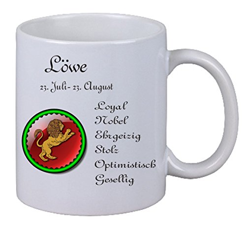 NetSpares Kaffee Tasse Sternzeichen Löwe Geschenk Weihnachten Geburtstag Familie Fun NetSpares Kaffee Tasse Sternzeichen Löwe Geschenk Weihnachten Geburtstag Familie Fun von NetSpares