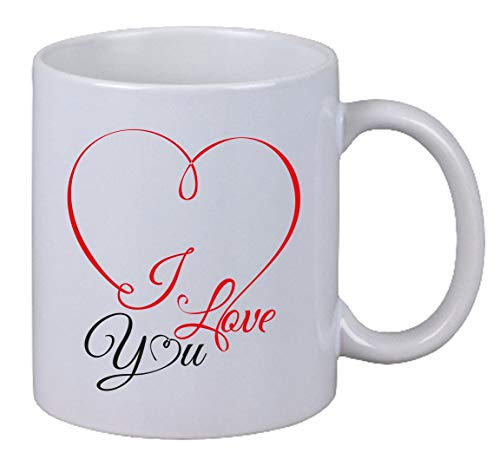 NetSpares Kaffee Tasse I Love You Special Edition Liebe Herz Heart Geschenk X-Mas NEU von NetSpares