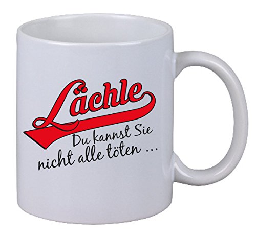 Kaffee Tasse Lächle Du Kannst Sie Nicht Alle Töten Geschenk Arbeit Büro Chef von Netspares