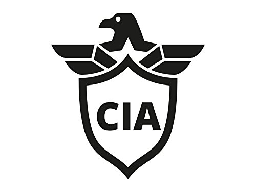 Plott Aufkleber CIA Eagle Police Adler Sticker USA America Tuning Fun Gag US von NetSpares