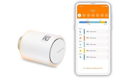 Netatmo Smartes Heizkörperthermostat Starterpaket Wlan, Zusatzmodul, NAV-DE von Netatmo