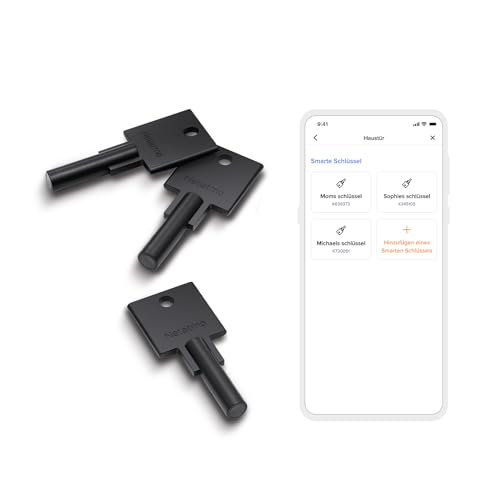 Netatmo Smart Keys Doorlock Smartes Türschloss und Schlüssel (3er-Pack) - Zubehör, NDL-K3U von Netatmo