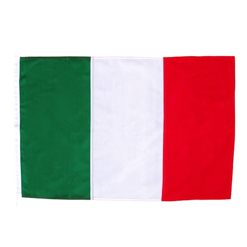 Netflags Flagge Italien 40 x 60 cm Schiffsflagge mit 160 g/qm Stoffgewicht Netflags Flagge Italien 40 x 60 cm Schiffsflagge mit 160 g/qm Stoffgewicht von Netflags