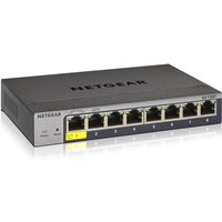Netgear - GS108Tv3 Managed L2 Gigabit Ethernet (10/100/1000) Grau von Netgear