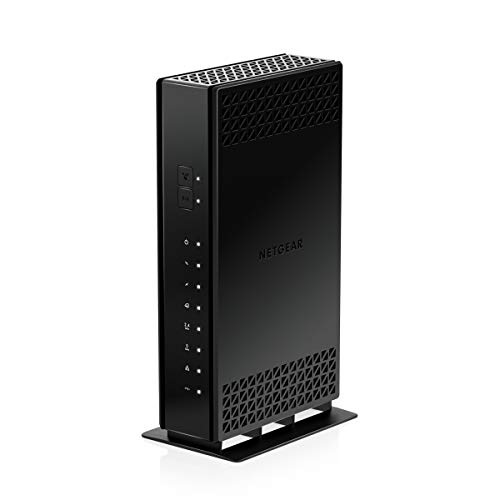 NETGEAR Kabelmodem mit integriertem WLAN-Router (C6230) – kompatibel mit Allen gängigen Kabelanbietern inkl. Xfinity, Spectrum, Cox – für Kabelpläne bis zu 400 Mbps – AC1200 WLAN-Geschwindigkeit – von NETGEAR