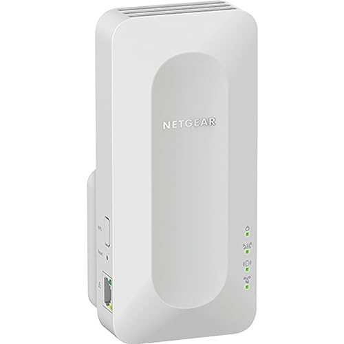 NETGEAR Nighthawk EAX12 WiFi 6 WLAN Mesh Repeater AX1600 WLAN Verstärker, bis zu 100 m² & 15 Geräte, Dual-Band Wifi Geschwindigkeit bis 1600 MBit/s, Smart Roaming von Netgear