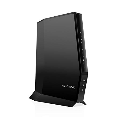 NETGEAR Nighthawk WiFi 6 Kabelmodem-Router CAX30 kompatibel mit Xfinity, Spectrum und Cox, AX2700 (bis zu 2,7 Gbit/s) DOCSIS 3.1 von Netgear