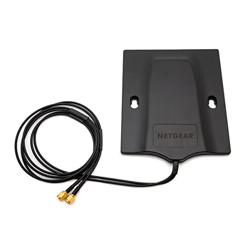 Netgear 6000451 Externe 5G MIMO SMA-/TS9-Antenne (bis zu 2,5 dBi Signalverstärkung für 5G/4G Mobile Hotspots und LTE Router, 4G/5G, Kabellänge 100 cm mit 2X TS-9 oder SMA-Anschlüssen) von Netgear