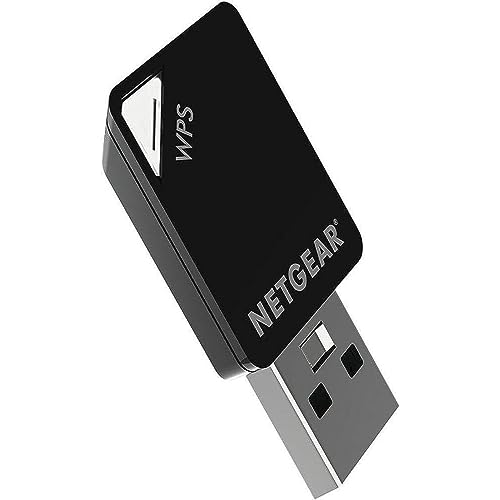 Netgear A6100 USB WLAN Stick AC600 Mini (Dual-Band 5 GHz + 2.4 GHz USB WLAN Adapter, kompatibel mit allen 802.11 a/b/g/n und ac-Geräten) von NETGEAR
