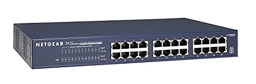 Netgear ProSafe JGS524 – Switch – 24 Anschlüsse – Ethernet, Fast Ethernet, Gigabit Ethernet – 10Base-T, 100Base-TX, 1000Base-T – Externe Netgear ProSafe JGS524 – Switch – 24 Anschlüsse – Ethernet, Fast Ethernet, Gigabit Ethernet – 10Base-T, 100Base-TX, 1000Base-T – Externe von NETGEAR
