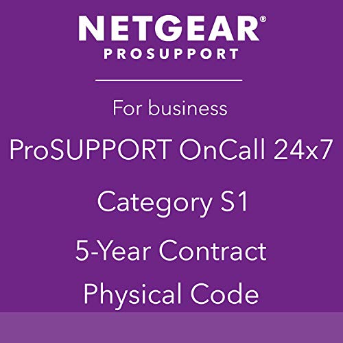 Oncall 24X7 Cat S1 5-Yr|ProSUPPORT für Business OnCall 24x7 Cat S1, 5-yr, Aktivierungsschlüssel Papier in einem Umschlag|1|N/A|PC/Mac/Android|Download|Download von Netgear