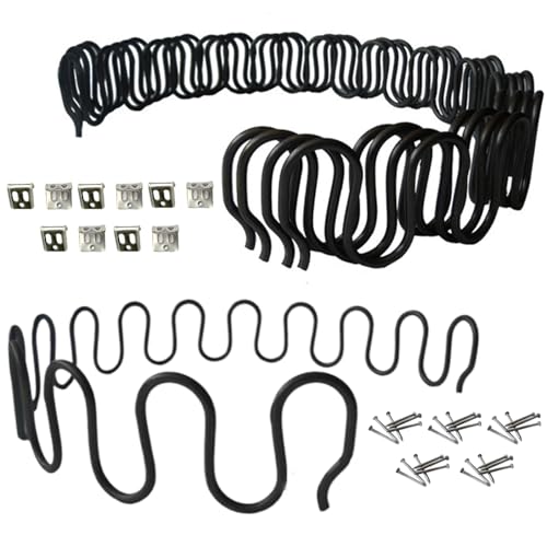 5pcs Couch Feder Reparaturkit 22 '' Arch Anti-Rust Feder-Stahl-Couch Reparaturkit Einfache Installation der elastischen SAFING-Stütze mit gebogenen Back-Enden 5pcs Couch Feder Reparaturkit 22 '' Arch Anti-Rust Feder-Stahl-Couch Reparaturkit Einfache Installation der elastischen SAFING-Stütze mit gebogenen Back-Enden von NethCasti