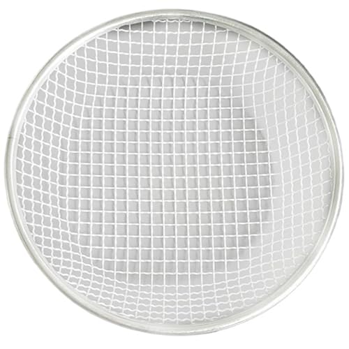 Gartensieb 11.8 '' Dia..Bodensieb 1/3 '' Mesh Garden Riddle Metal Soil Sifter Perfektes Gartenwerkzeug zum Sieben, Steine, Kompostsifter von NethCasti