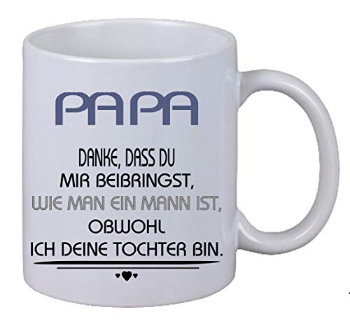 Kaffee Tasse Papa Danke dass du mir beibringst Geburtstag Weihnachten Geschenk von Netspares