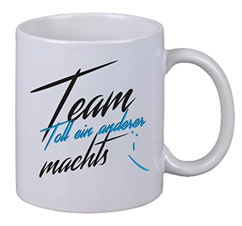 Netspares 144379169 Kaffee Tasse Team Toll ein anderer machts :- Geschenk Arbeit Kollege X-Mas, Weiß von Netspares