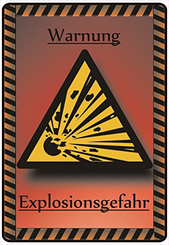 Schild Hinweisschild Hinweis Warnung Explosionsgefahr Explosion Boom SOS TNT Schild Hinweisschild Hinweis Warnung Explosionsgefahr Explosion Boom SOS TNT von NetSpares