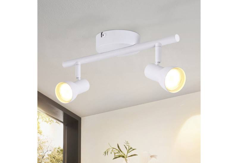 Nettlife Deckenstrahler Deckenstrahler 1/2/3 Flammig Schwarz GU10, Schwenkbar 350°, LED wechselbar, Deckenspots für Schlafzimmer Wohnzimmer Küche Nettlife Deckenstrahler Deckenstrahler 1/2/3 Flammig Schwarz GU10, Schwenkbar 350°, LED wechselbar, Deckenspots für Schlafzimmer Wohnzimmer Küche von Nettlife