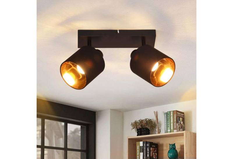 Nettlife Deckenstrahler Schwarz Deckenstrahler Schwenkbar 350° E14, Schwenkbar 350°, LED wechselbar, Wohnzimmer Schlafzimmer Küche Flur von Nettlife