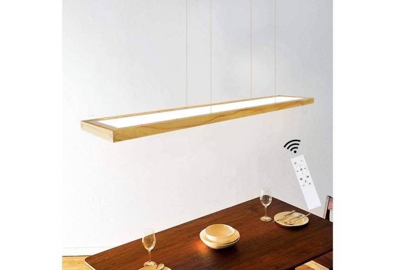 Nettlife Hängeleuchte Pendelleuchte 150CM Massivholz gefertigt, LED fest integriert, Warmweiß Neutralweiß Kaltweiß Nettlife Hängeleuchte Pendelleuchte 150CM Massivholz gefertigt, LED fest integriert, Warmweiß Neutralweiß Kaltweiß von Nettlife