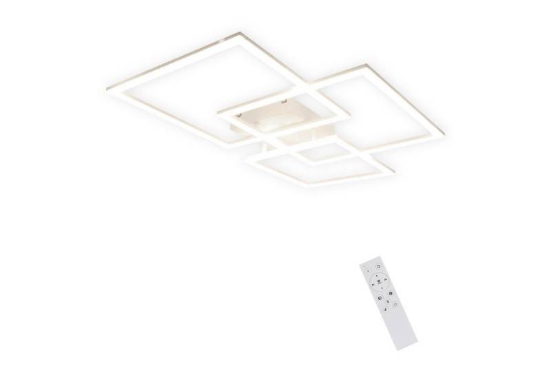 Nettlife LED Deckenleuchte LED Deckenleuchte Drei Quadratisches Kristall, LED fest integriert, warmweiß neutralweiß kaltweiß, Wohnzimmer Schlafzimmer Arbeitszimmer Hotelindustrie Korridor von Nettlife