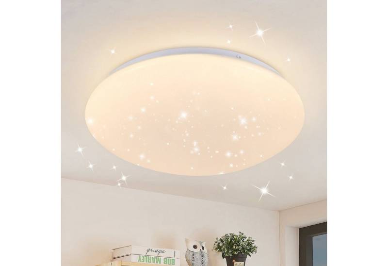 Nettlife LED Deckenleuchte Sternenhimmel Kinderzimmer 18W 3000/4000/6000K Ø30cm Rund, LED fest integriert, Schlafzimmer Badezimmer Küche Flur von Nettlife