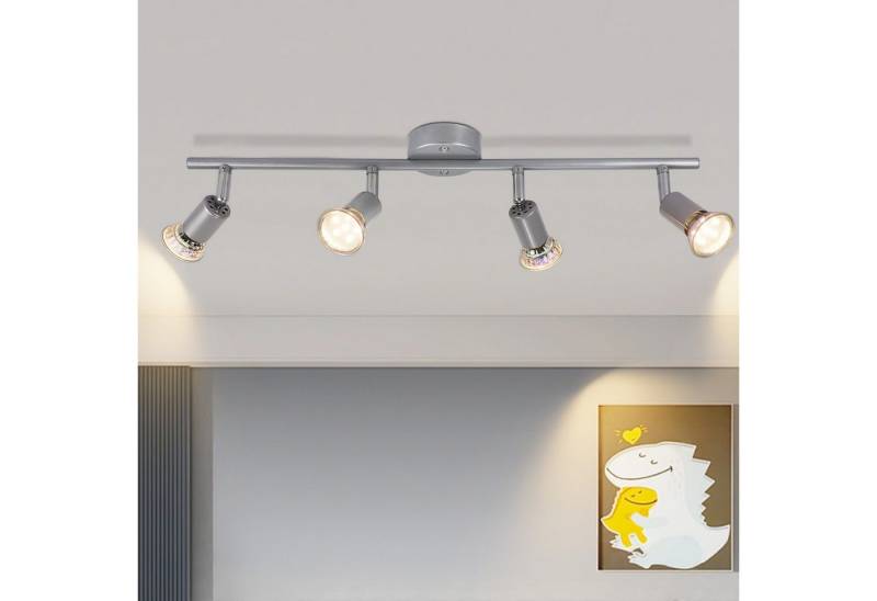 Nettlife LED Deckenstrahler LED Deckenstrahler Schwenkbar GU10 1/2/3/4 Flammig, Schwenkbar, LED fest integriert, Wandleuchten Deckenlampe Küchen Flur Schlafzimmer Nettlife LED Deckenstrahler LED Deckenstrahler Schwenkbar GU10 1/2/3/4 Flammig, Schwenkbar, LED fest integriert, Wandleuchten Deckenlampe Küchen Flur Schlafzimmer von Nettlife