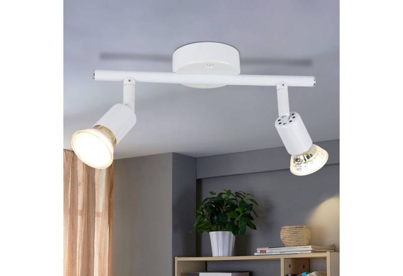 Nettlife LED Deckenstrahler LED Deckenstrahler Schwenkbar GU10 1/2/3/4 Flammig, Schwenkbar, LED fest integriert, Wandleuchten Deckenlampe Küchen Flur Schlafzimmer Nettlife LED Deckenstrahler LED Deckenstrahler Schwenkbar GU10 1/2/3/4 Flammig, Schwenkbar, LED fest integriert, Wandleuchten Deckenlampe Küchen Flur Schlafzimmer von Nettlife