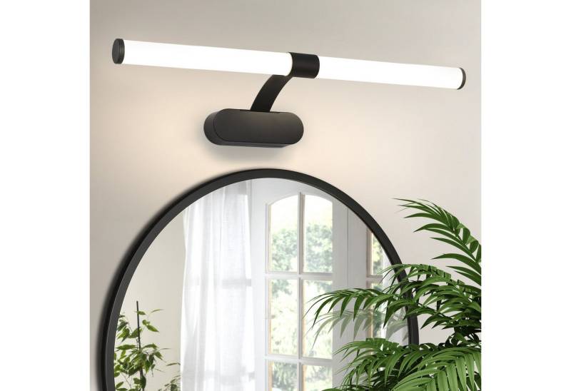 Nettlife LED Spiegelleuchte LED Spiegelleuchte Zimmer 4000K Spiegellampe Schwarz/Weiß, LED fest integriert, Neutralweiß, Geeignet für Nettlife LED Spiegelleuchte LED Spiegelleuchte Zimmer 4000K Spiegellampe Schwarz/Weiß, LED fest integriert, Neutralweiß, Geeignet für von Nettlife